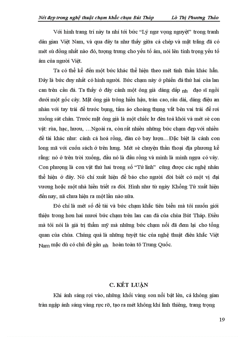 image for page Nét đẹp trong nghệ thuật chạm khắc chùa Bút Tháp