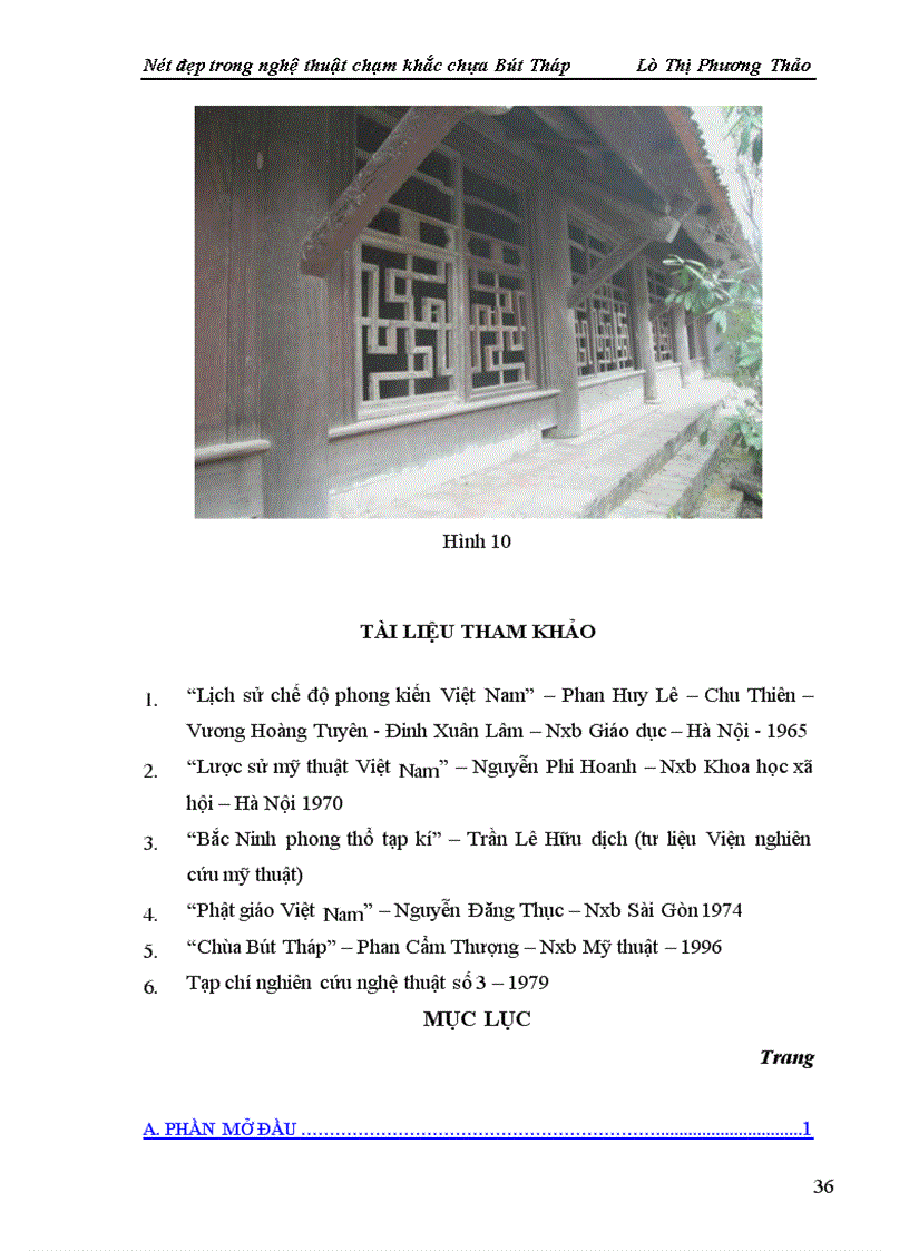 image for page Nét đẹp trong nghệ thuật chạm khắc chùa Bút Tháp