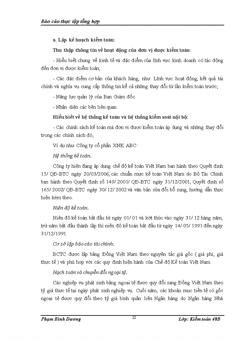 image for page Nhận xét về tổ chức thực hiện kiểm toán tại Công ty TNHH Kế toán, Kiểm toán Việt Nam