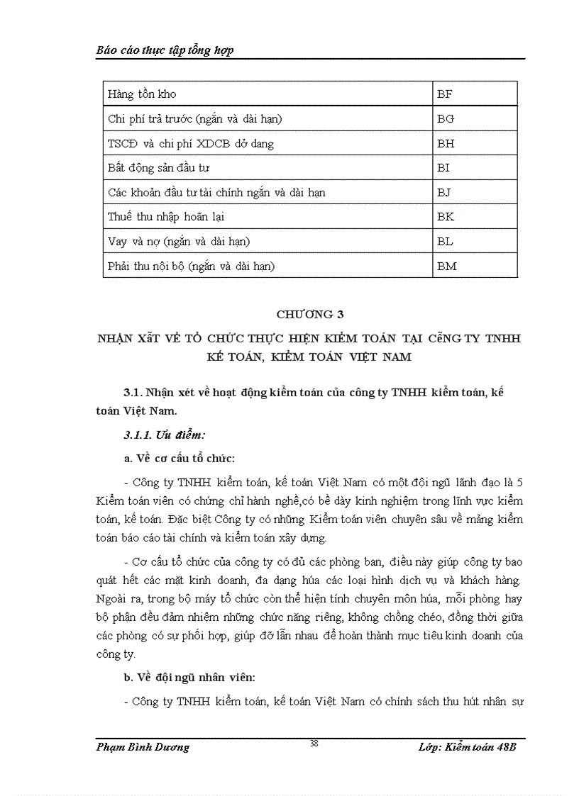 image for page Nhận xét về tổ chức thực hiện kiểm toán tại Công ty TNHH Kế toán, Kiểm toán Việt Nam