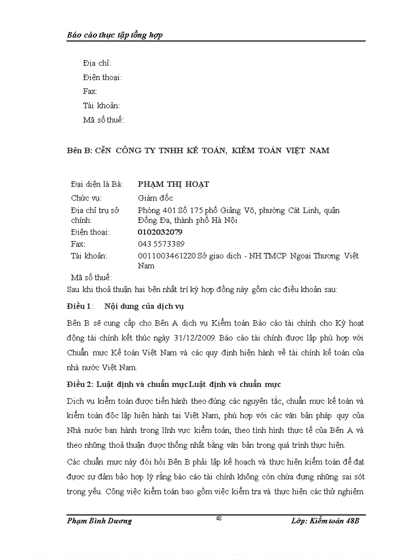 image for page Nhận xét về tổ chức thực hiện kiểm toán tại Công ty TNHH Kế toán, Kiểm toán Việt Nam