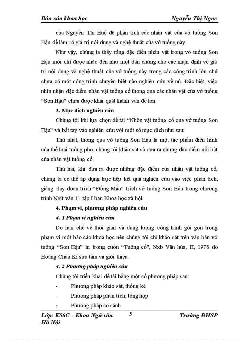 image for page Gía trị nội dung và nghệ thuật vở tuồng Sơn Hậu