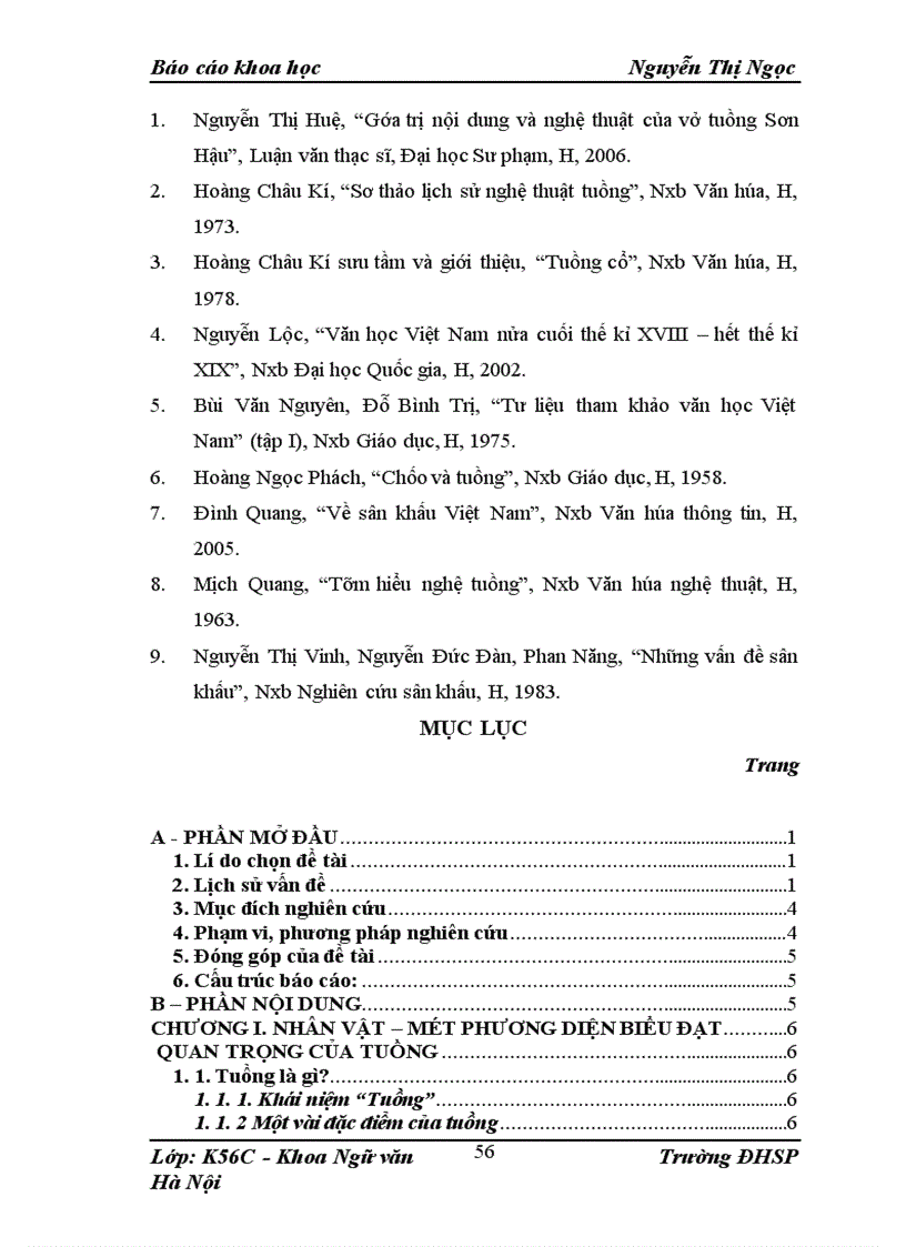 image for page Gía trị nội dung và nghệ thuật vở tuồng Sơn Hậu