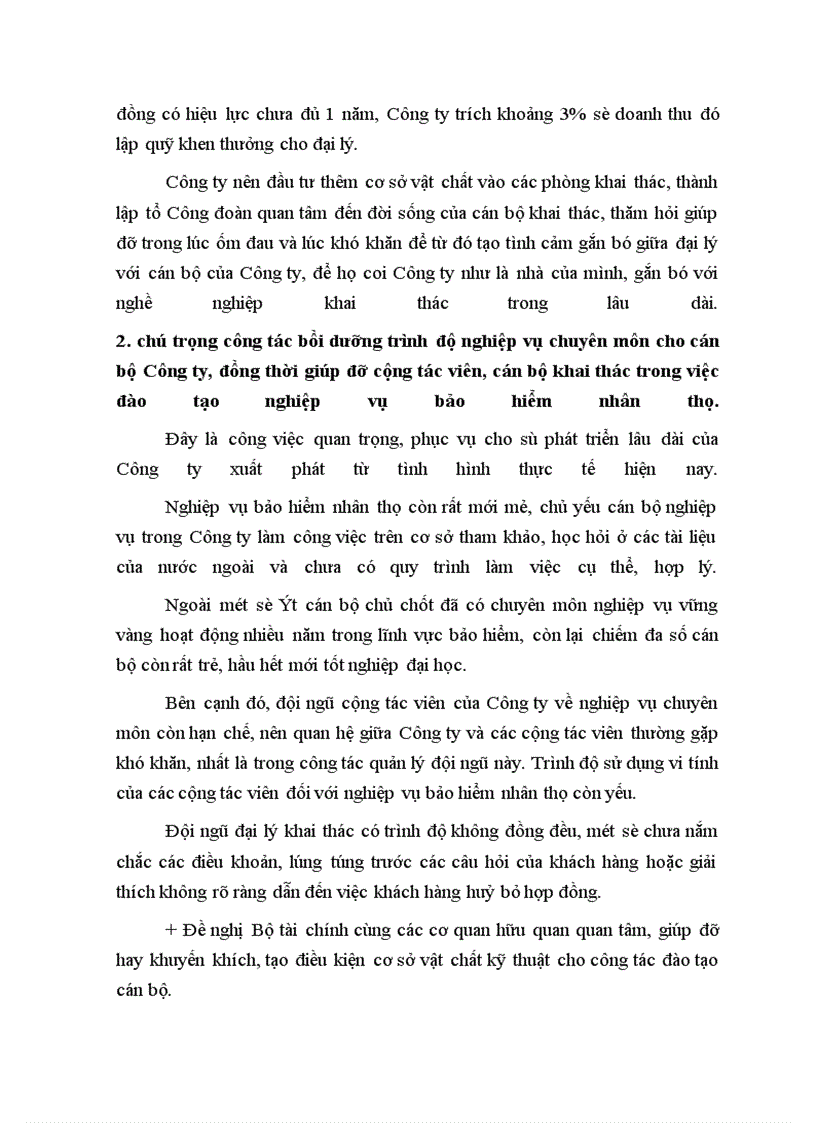 image for page Những giải pháp nhằm nâng cao hiệu quả khai thác BHNT tại Công ty BHNT Bắc Ninh