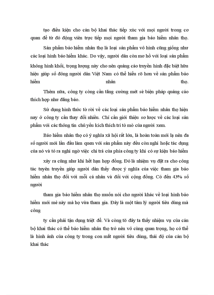image for page Những giải pháp nhằm nâng cao hiệu quả khai thác BHNT tại Công ty BHNT Bắc Ninh