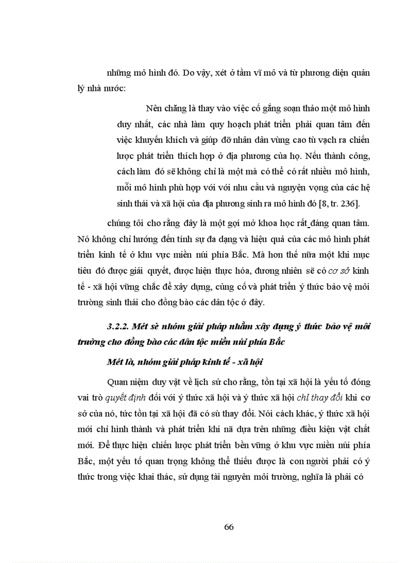 image for page Nghiên cứu những nguyên nhân sâu xa về kinh tế - xã hội của sự suy thoái đa dạng sinh học tại một số vùng địa - sinh thái của Việt Nam