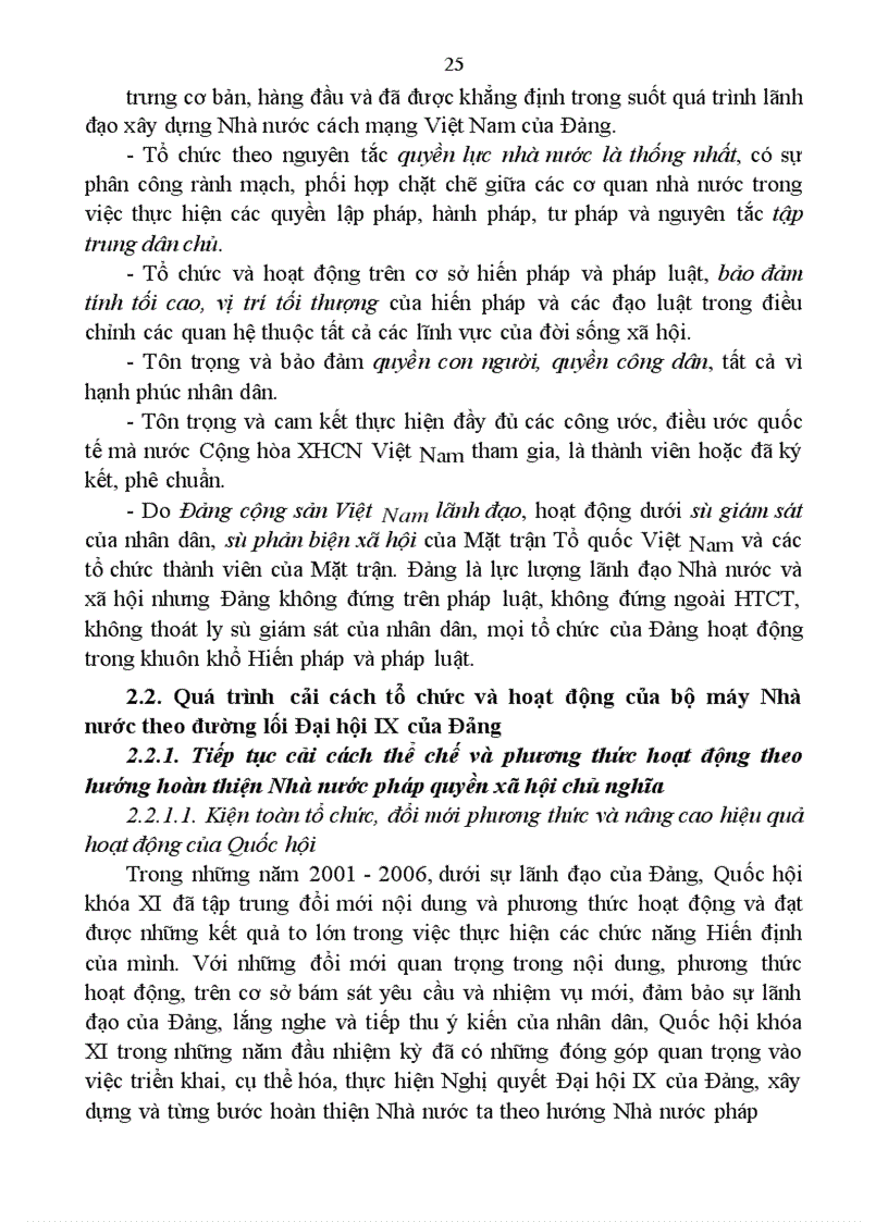 image for page Lãnh đạo sự nghiệp xây dựng Nhà nước pháp quyền XHCN trong những năm 1996-2006