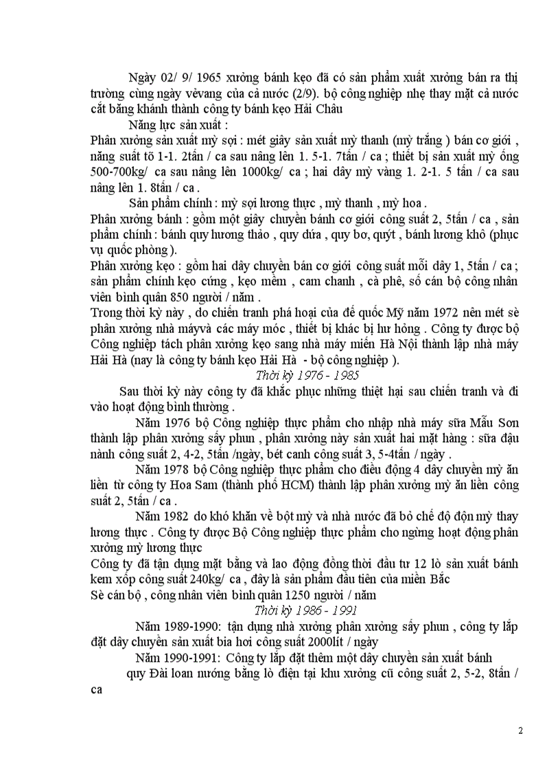 image for page Đặc điểm tổ chức hoạt động sản xuất kinh doanh của công ty bánh kẹo Hải Châu