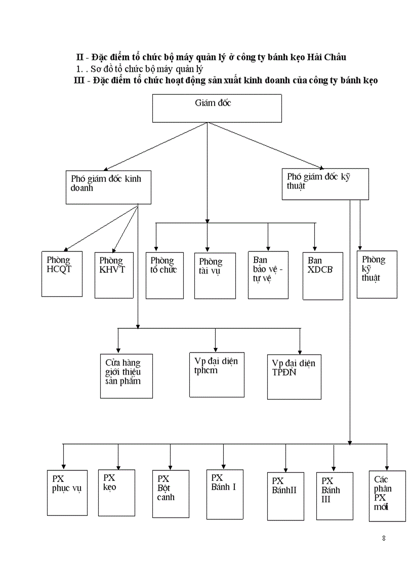 image for page Đặc điểm tổ chức hoạt động sản xuất kinh doanh của công ty bánh kẹo Hải Châu