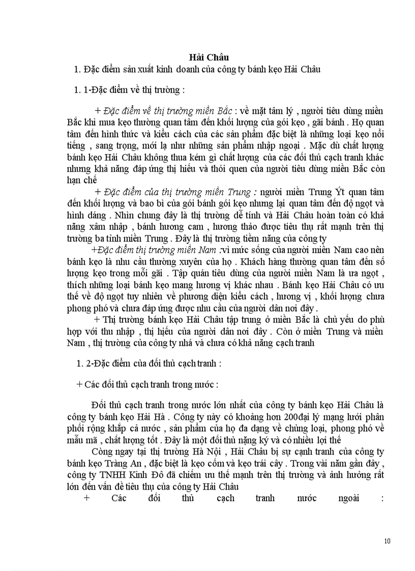 image for page Đặc điểm tổ chức hoạt động sản xuất kinh doanh của công ty bánh kẹo Hải Châu