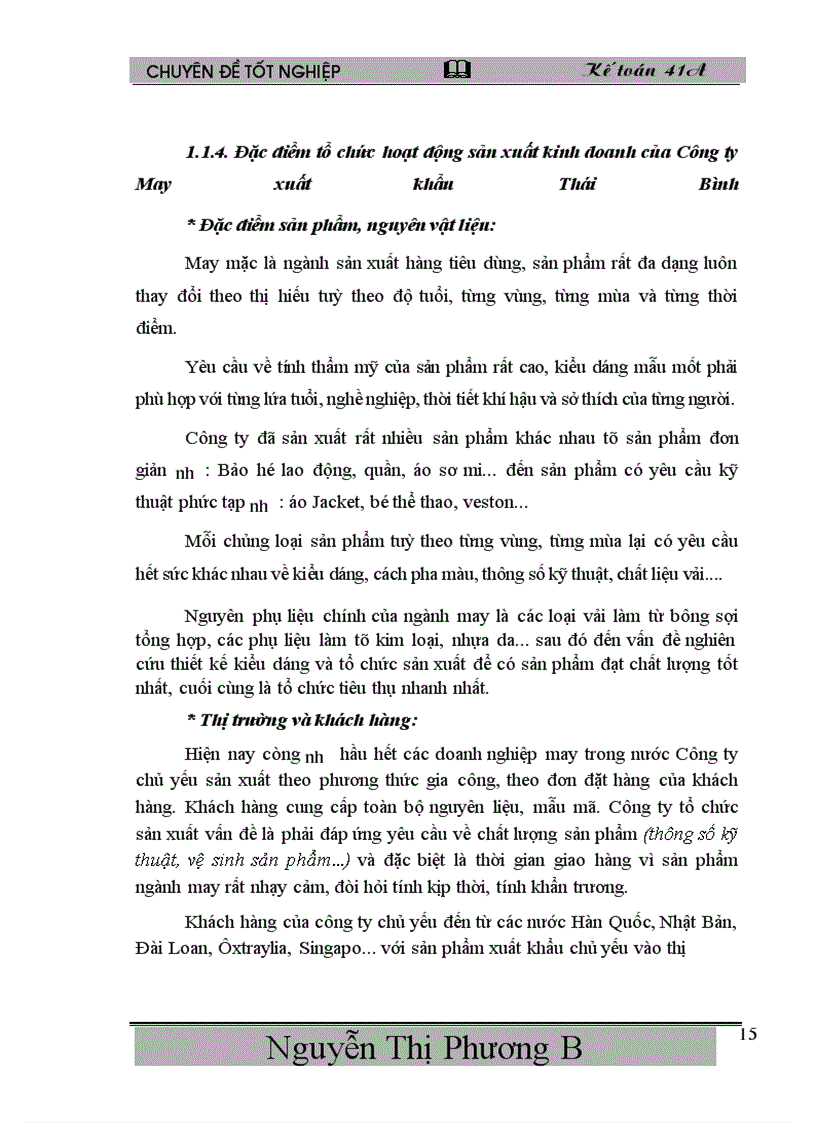 image for page Hoàn thiện kế toán TSCĐ với việc nâng cao hiệu quả sử dụng TSCĐ tại Công ty May xuất khẩu Thái Bình