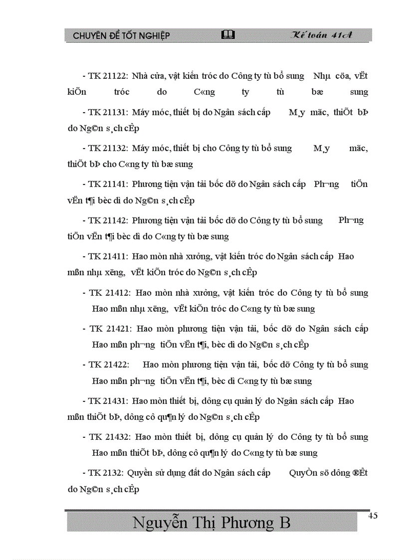 image for page Hoàn thiện kế toán TSCĐ với việc nâng cao hiệu quả sử dụng TSCĐ tại Công ty May xuất khẩu Thái Bình