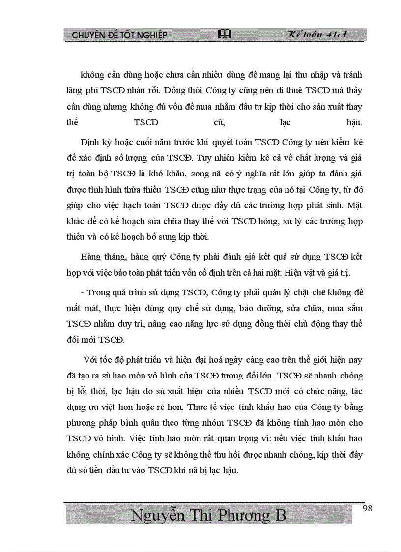 image for page Hoàn thiện kế toán TSCĐ với việc nâng cao hiệu quả sử dụng TSCĐ tại Công ty May xuất khẩu Thái Bình