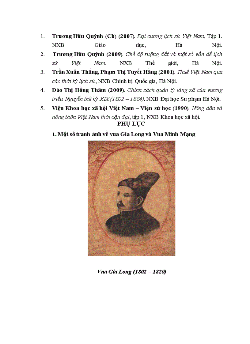 image for page Thuế ruộng đất triều Nguyễn từ 1802 đến 1840