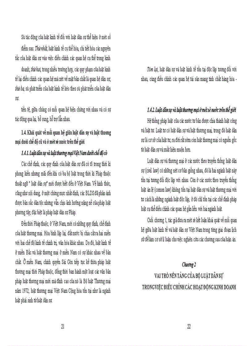 image for page Phương hướng hoàn thiện pháp luật kinh tế trong điều kiện có Bộ luật Dân sự