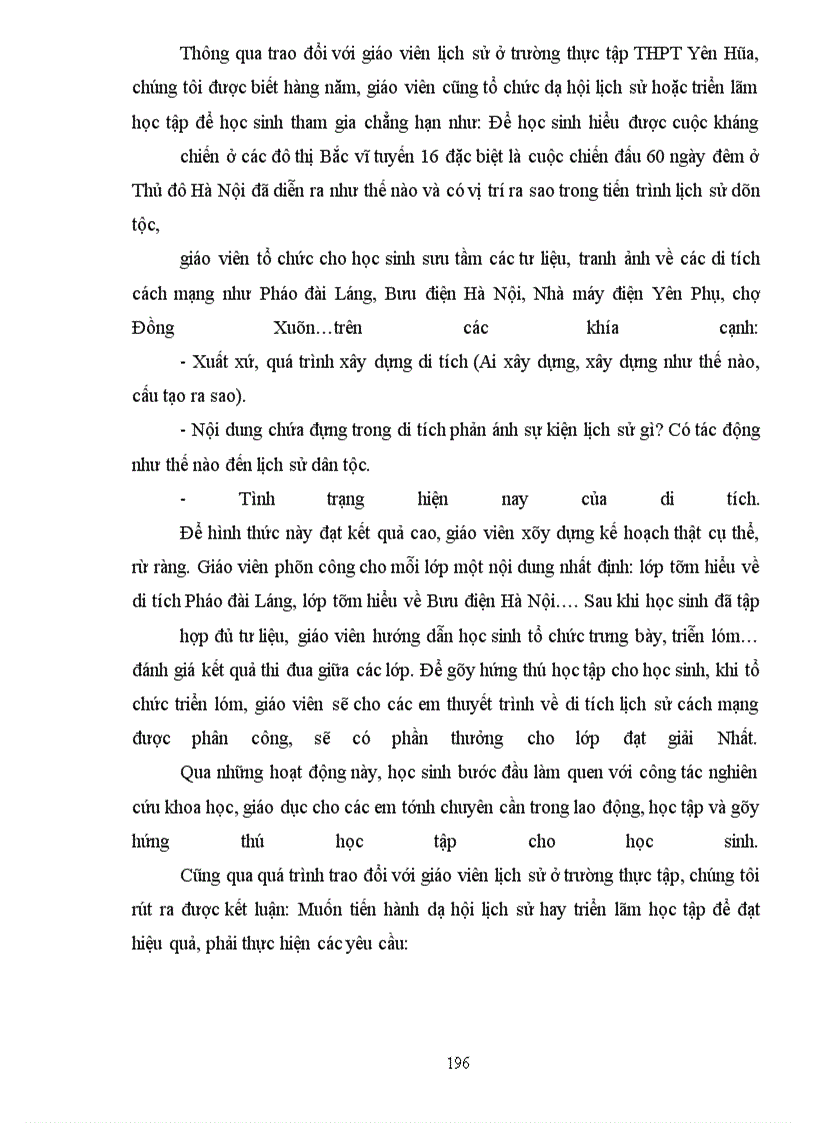 image for page Sử dụng di tích lịch sử cách mạng trên địa bàn hà nội trong dạy học phần lịch sử việt nam 1945-1954 ở lớp 12 thpt (chương trình chuẩn)