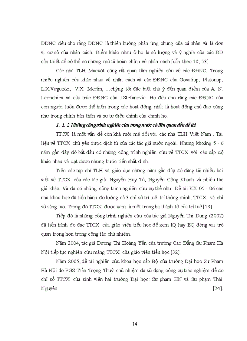 image for page Nghiên cứu đặc điểm nhõn cỏch và mức độ trớ tuệ cảm xỳc của sinh viờn trường Đại học Cụng Nghiệp Hà Nội