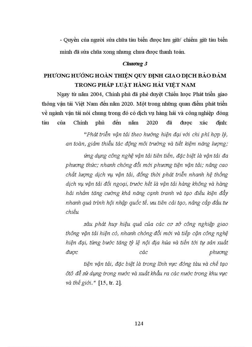 image for page Một số vấn đề lý luận về quy định giao dịch bảo đảm trong pháp luật hàng hải Việt Nam