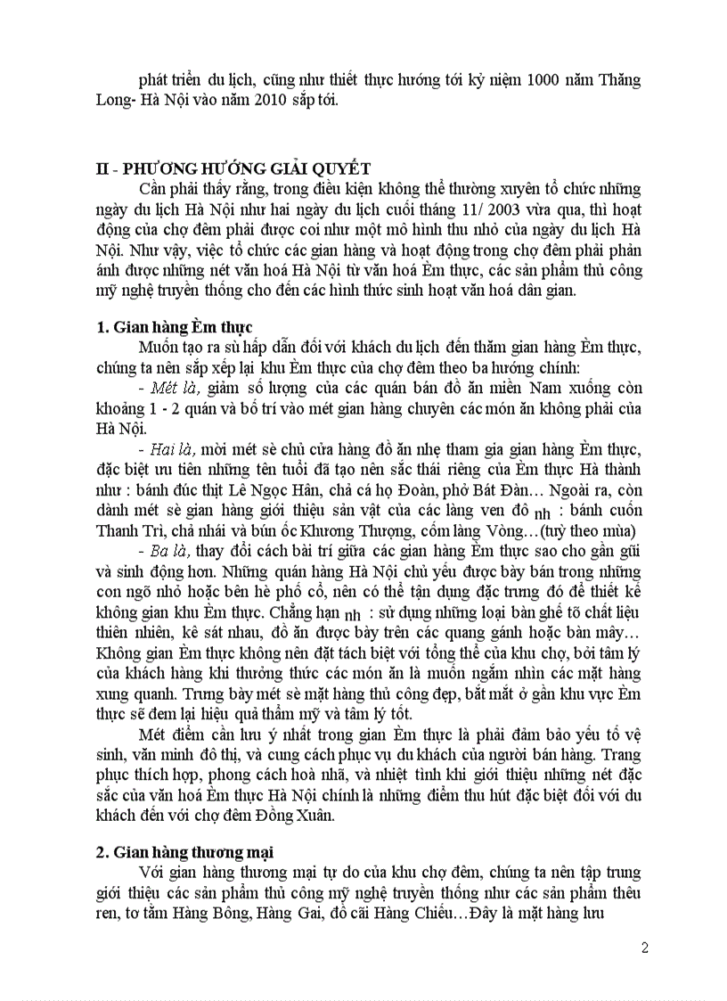 image for page Dự án Cải tạo chợ đêm Đồng Xuân