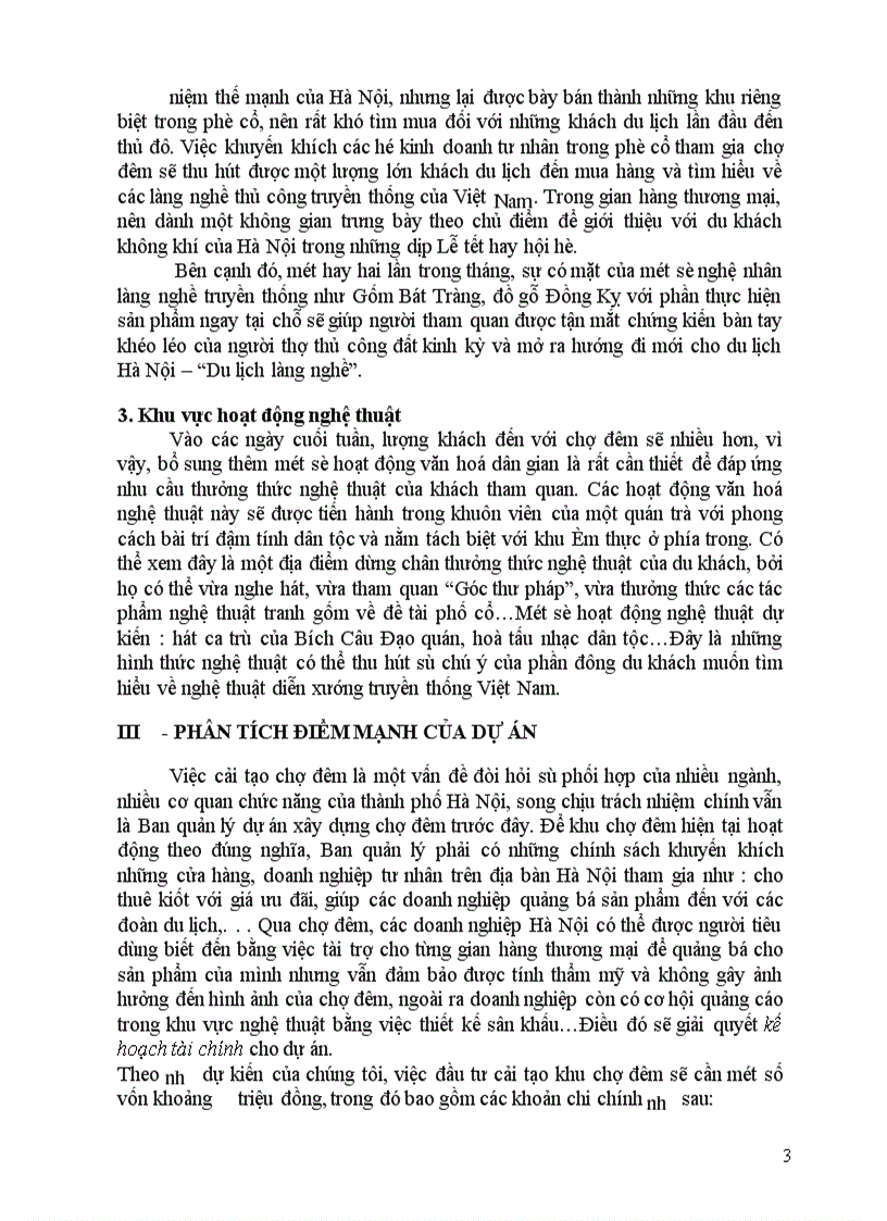 image for page Dự án Cải tạo chợ đêm Đồng Xuân