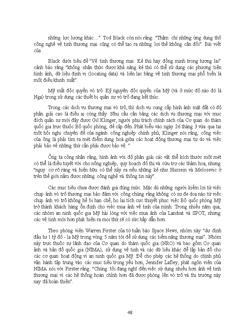 image for page Vệ tinh viễn thám thương mại dùng trong mục đích an ninh quốc phòng