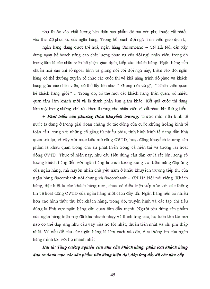 image for page Giải pháp mở rộng hiệu và đẩy mạnh hiệu quả hoạt động cho vay tiêu dùng tại ngân hàng Thương mại cổ phần Sài Gòn Thương Tín Sacombank - Chi nhánh Hà Nội