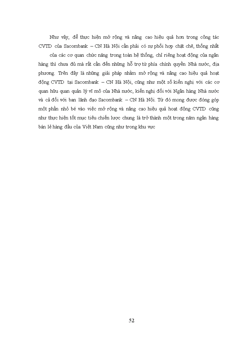 image for page Giải pháp mở rộng hiệu và đẩy mạnh hiệu quả hoạt động cho vay tiêu dùng tại ngân hàng Thương mại cổ phần Sài Gòn Thương Tín Sacombank - Chi nhánh Hà Nội
