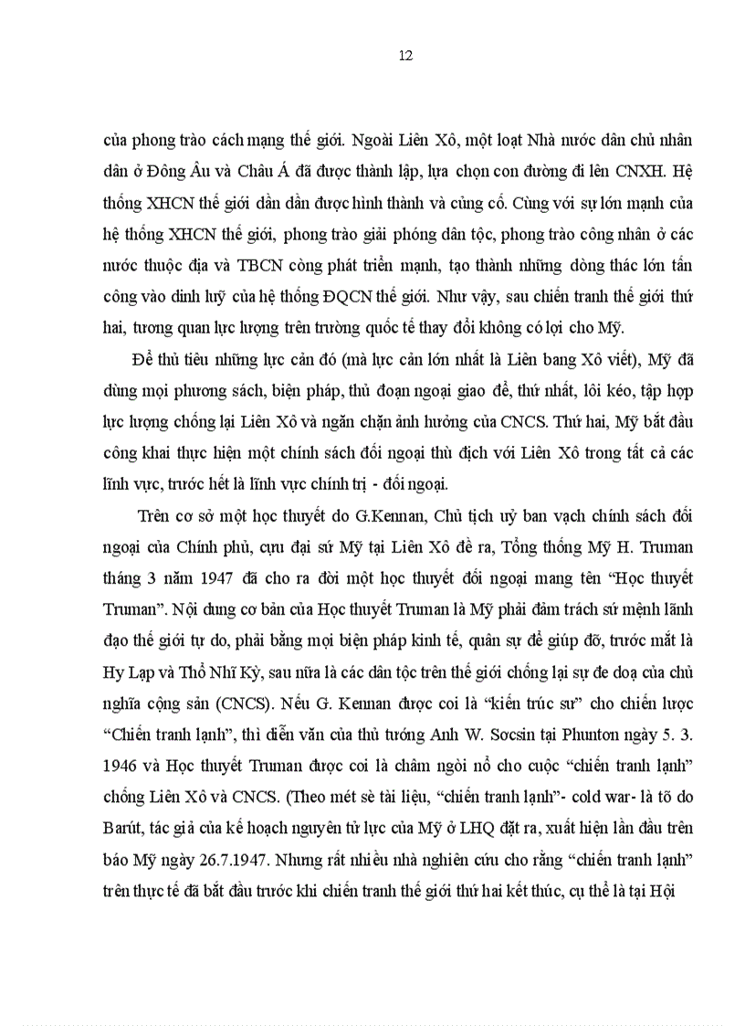 image for page Sự vận động của quan hệ Nga- Mỹ sau chiến tranh lạnh và ảnh hưởng của quan hệ đó đến Việt Nam