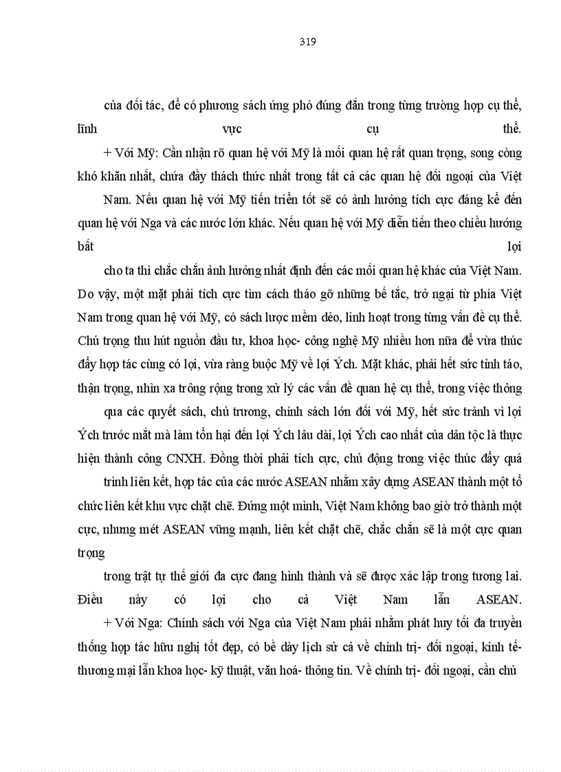 image for page Sự vận động của quan hệ Nga- Mỹ sau chiến tranh lạnh và ảnh hưởng của quan hệ đó đến Việt Nam
