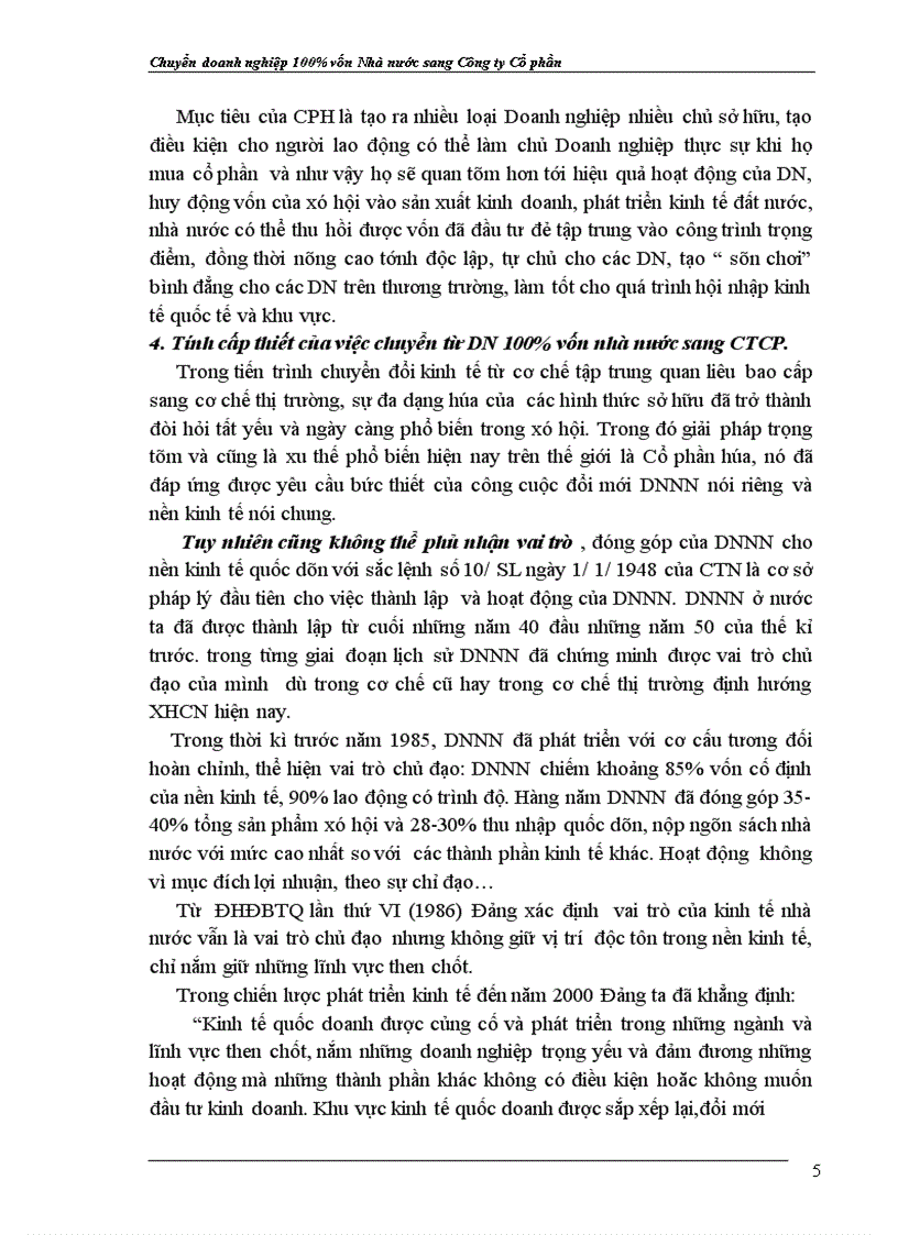 image for page Chuyển doanh nghiệp % vốn Nhà nước sang công ty Cổ phần