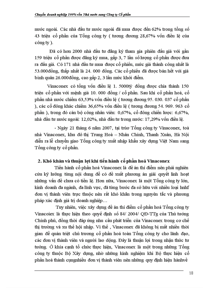 image for page Chuyển doanh nghiệp % vốn Nhà nước sang công ty Cổ phần