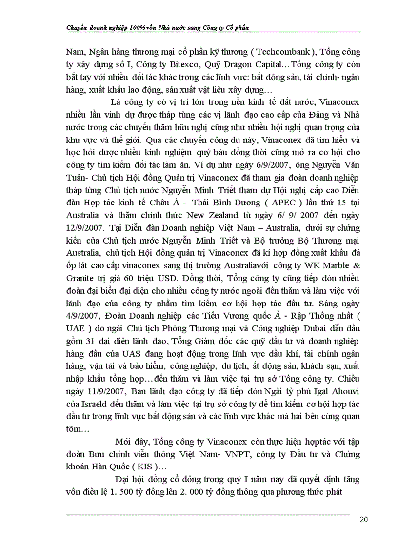 image for page Chuyển doanh nghiệp % vốn Nhà nước sang công ty Cổ phần