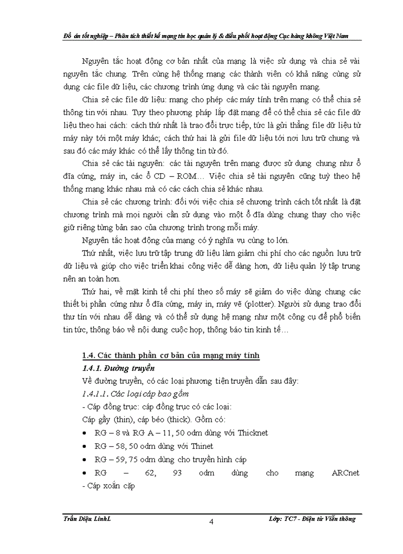 image for page Đồ án – Phân tích thiết kế mạng tin học quản lý & điều phối hoạt động Cục hàng không Việt Nam