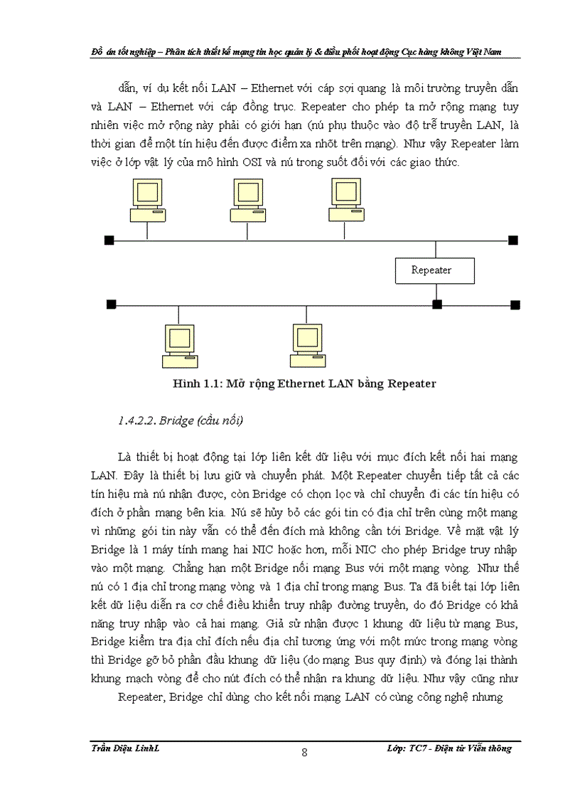 image for page Đồ án – Phân tích thiết kế mạng tin học quản lý & điều phối hoạt động Cục hàng không Việt Nam