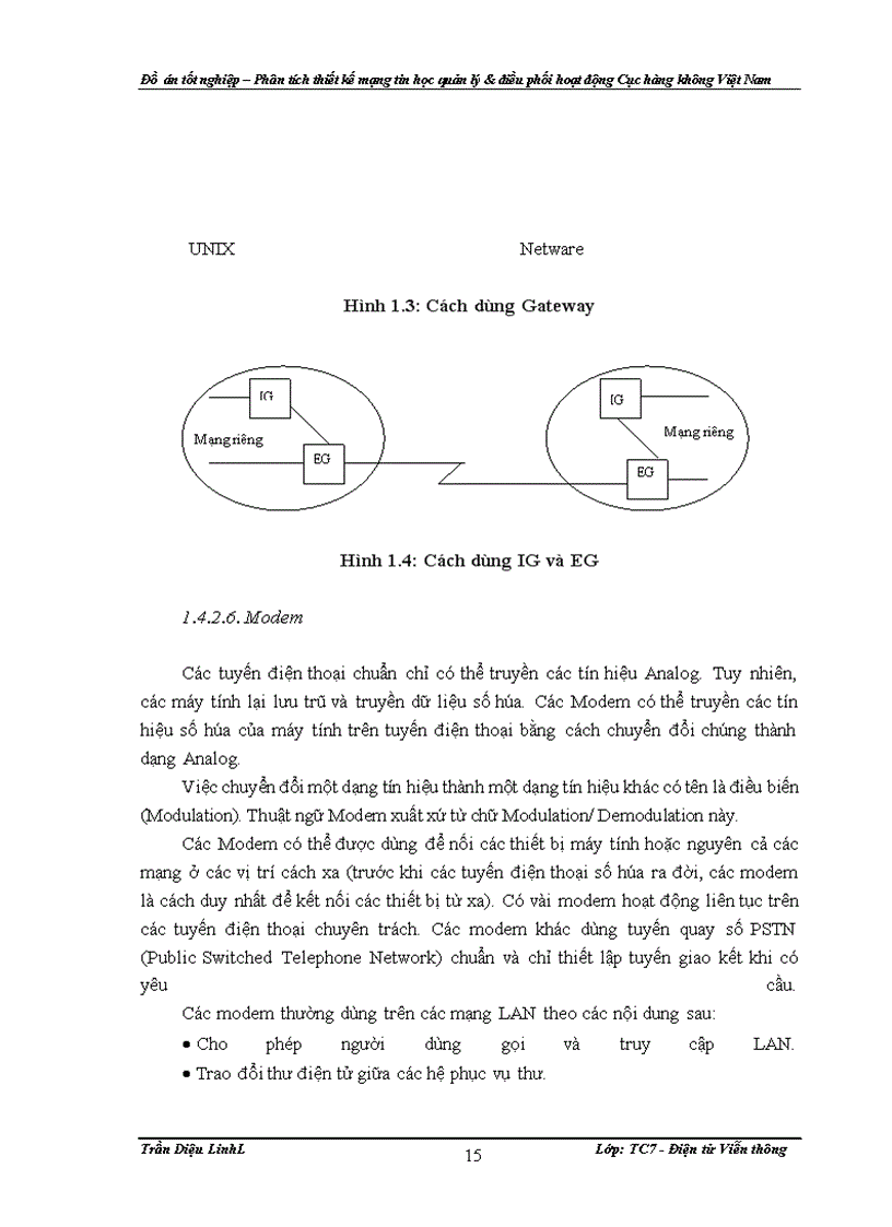image for page Đồ án – Phân tích thiết kế mạng tin học quản lý & điều phối hoạt động Cục hàng không Việt Nam