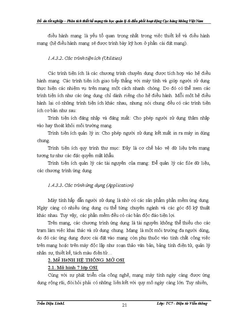 image for page Đồ án – Phân tích thiết kế mạng tin học quản lý & điều phối hoạt động Cục hàng không Việt Nam