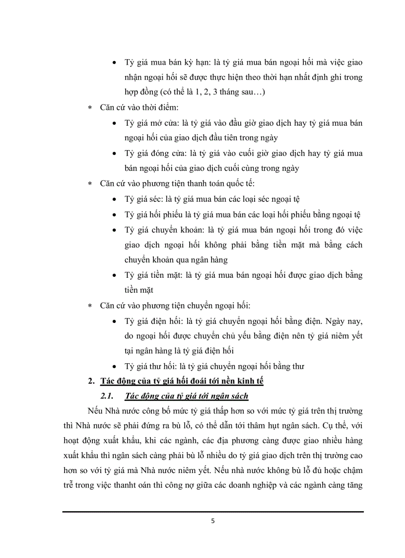 image for page Tỷ giá hối đoái và chính sách điều hành tỷ giá của Ngân hàng Nhà nước Việt Nam