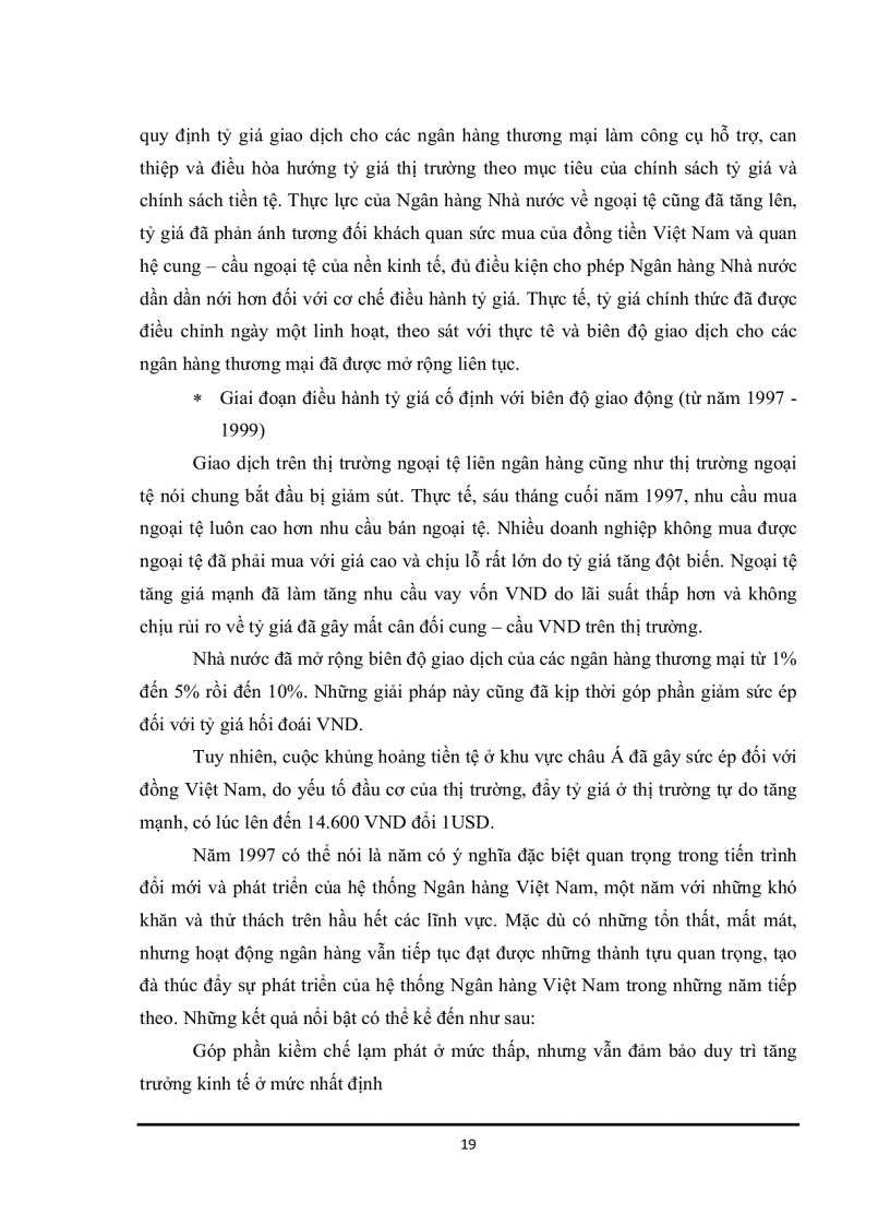 image for page Tỷ giá hối đoái và chính sách điều hành tỷ giá của Ngân hàng Nhà nước Việt Nam