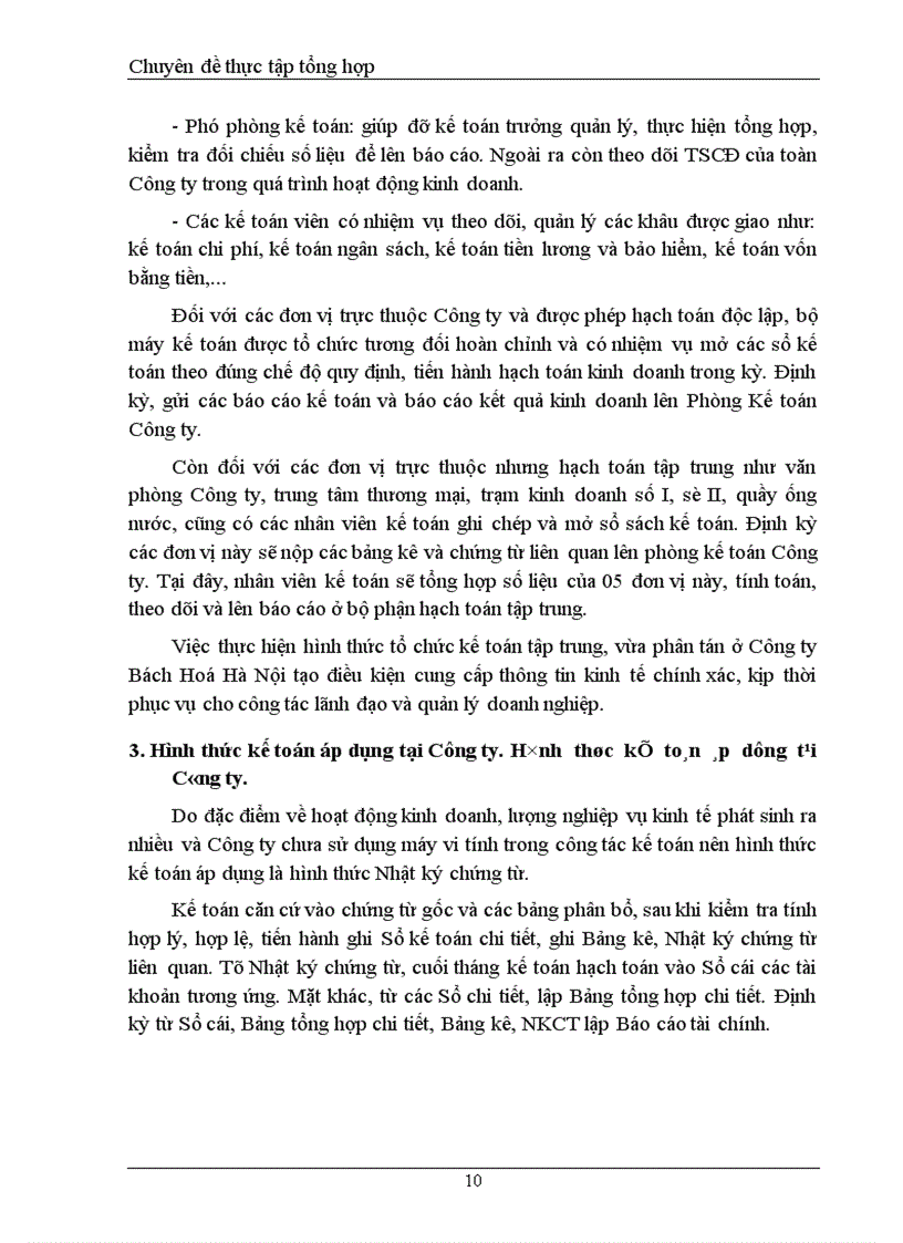 image for page Phân tích hoạt động kinh tế của Công ty Bách hoá Hà