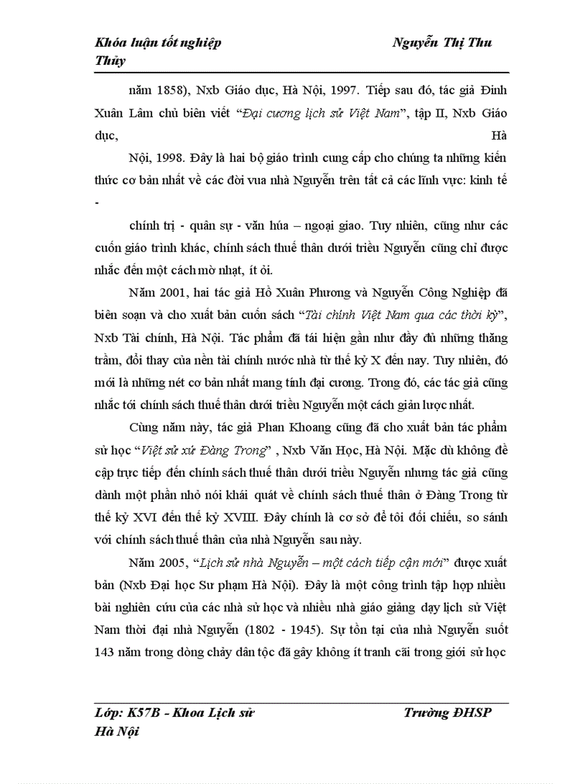 image for page Thuế thân dưới triều Nguyễn từ 1802 đến 1884