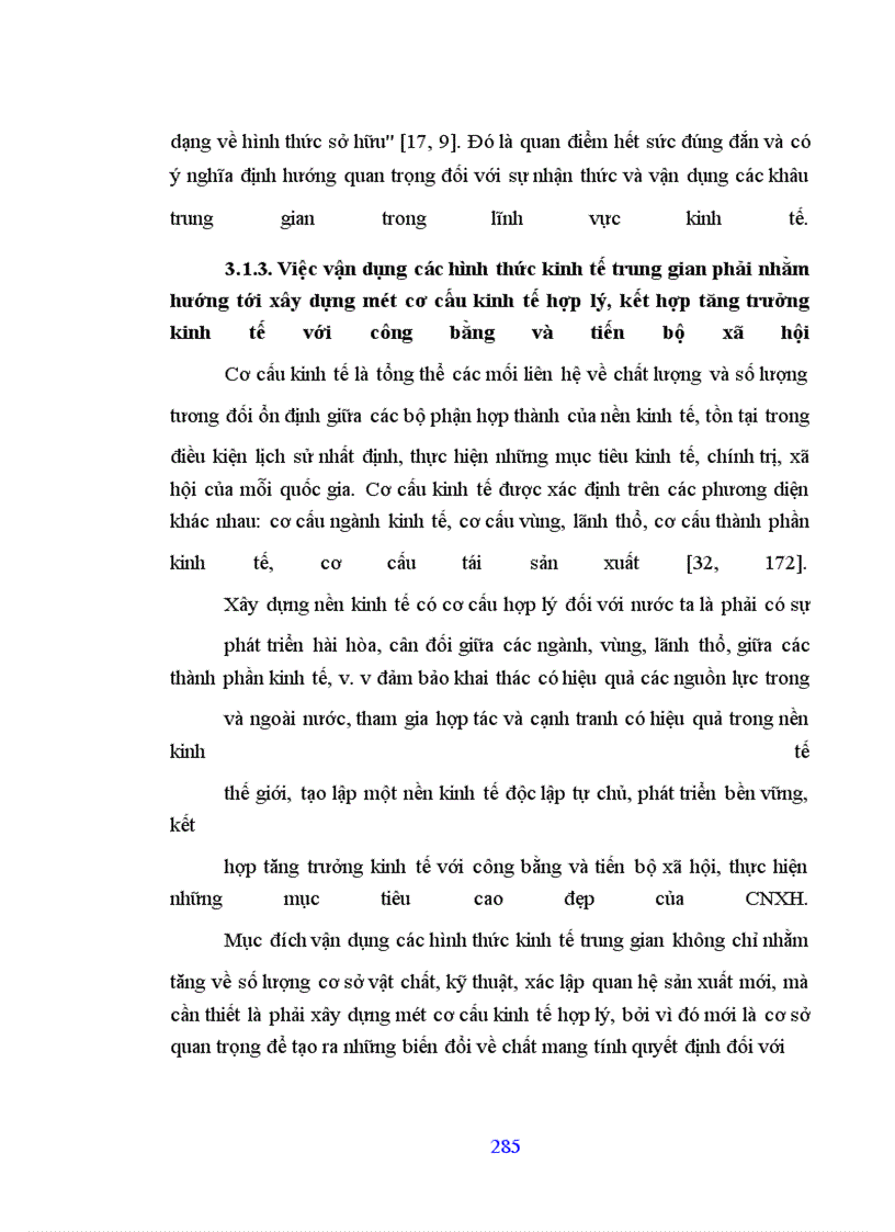 image for page Khâu trung gian với tính cách là trạng thái tồn tại của sự vật trong quá trình chuyển hóa về chất