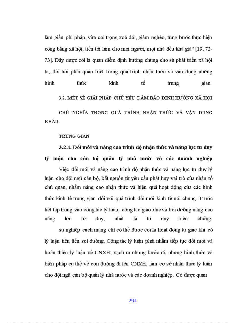 image for page Khâu trung gian với tính cách là trạng thái tồn tại của sự vật trong quá trình chuyển hóa về chất
