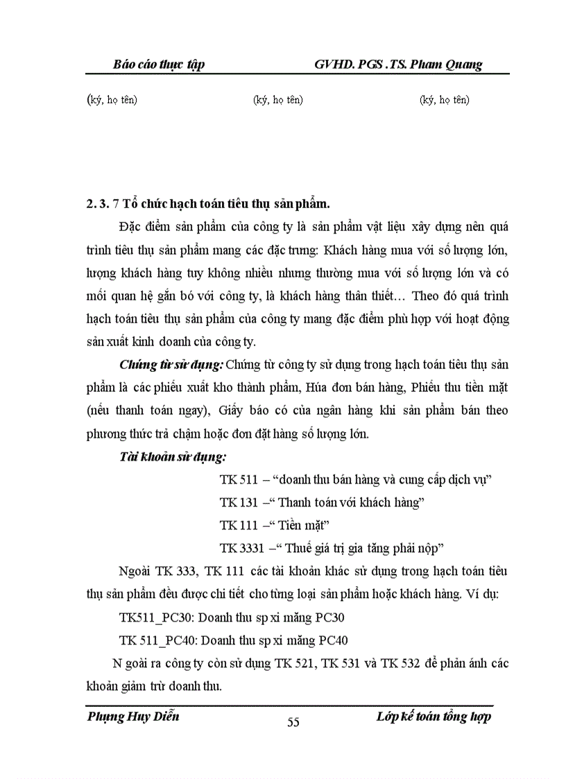 image for page Tổ chức bộ máy kế toán và hệ thống kế toán tại công ty cổ phần xi măng sài sơn