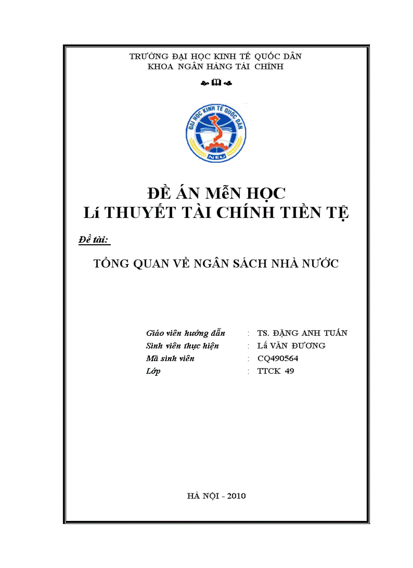 image for page Tổng quan về ngân sách nhà nước hà nội