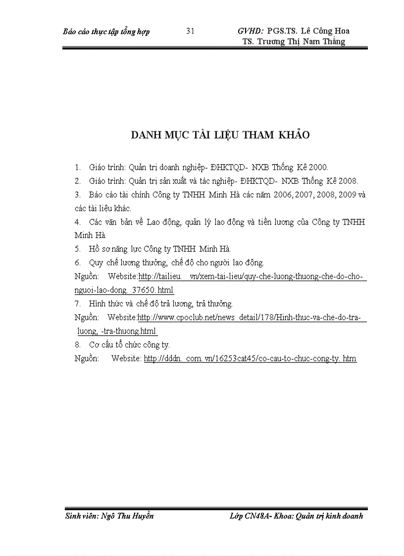 image for page Đặc điểm kinh tế kỹ thuật và tình hình sản xuất kinh doanh của công ty TNHH MINH HÀ