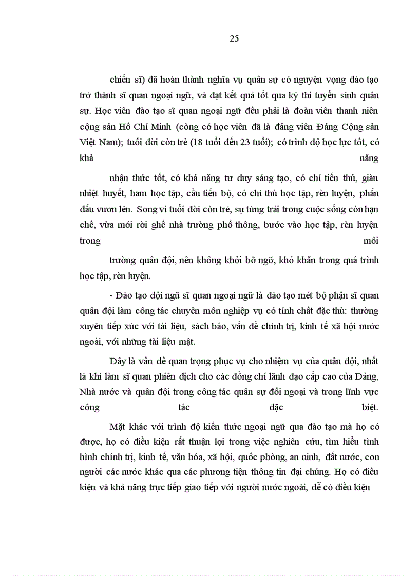 image for page Công tác tuyển chọn đầu vào, công tác lãnh đạo, chỉ đạo; tổ chức thực hiện quá trình đào tạo, nội dung chương trình kế hoạch; hình thức, biện pháp đào tạo, rèn luyện học viên.