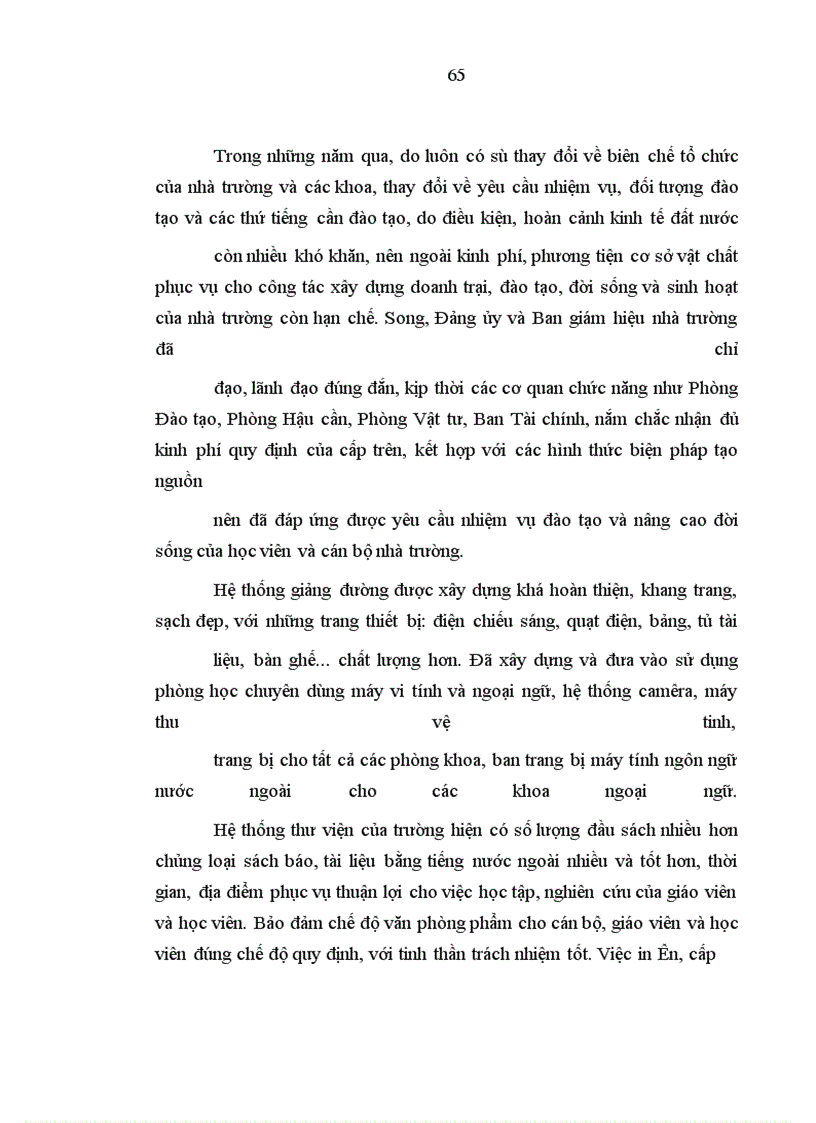 image for page Công tác tuyển chọn đầu vào, công tác lãnh đạo, chỉ đạo; tổ chức thực hiện quá trình đào tạo, nội dung chương trình kế hoạch; hình thức, biện pháp đào tạo, rèn luyện học viên.