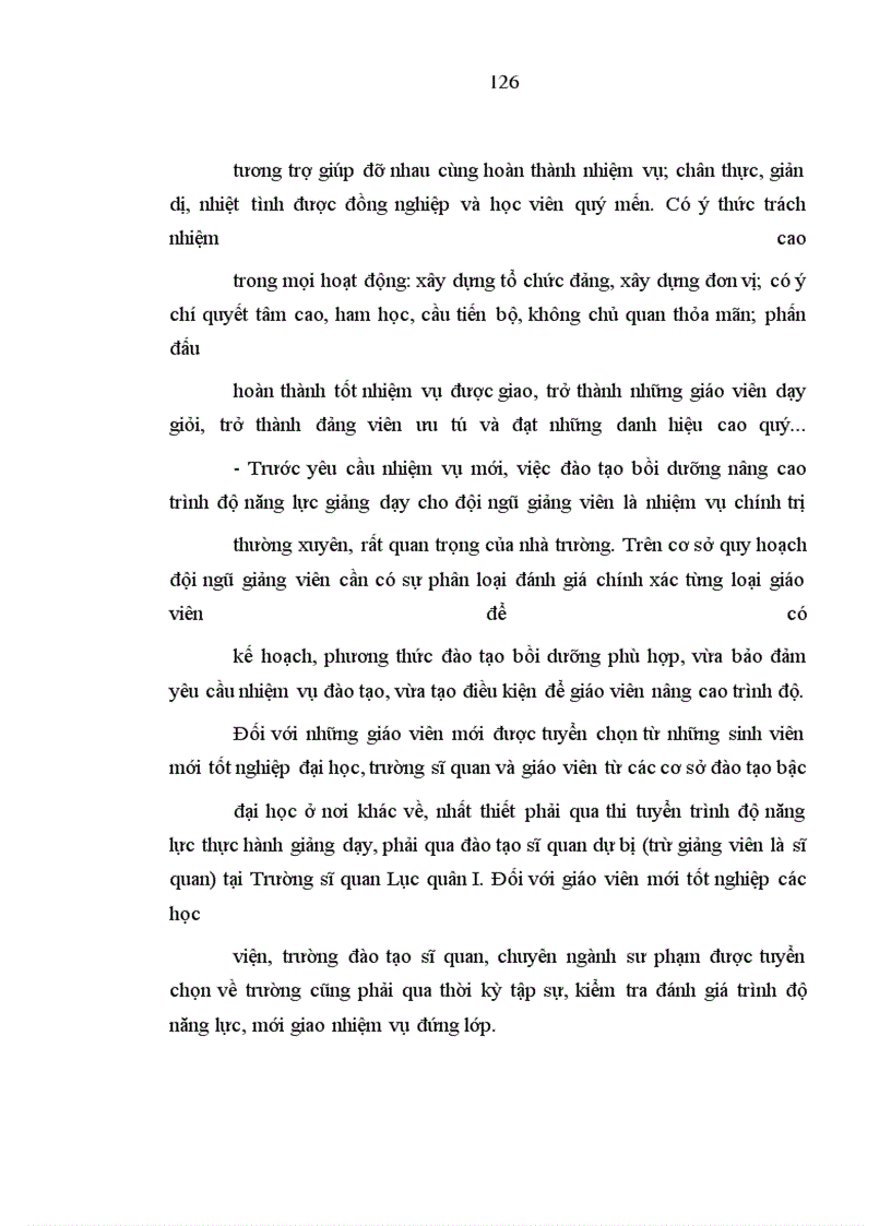 image for page Công tác tuyển chọn đầu vào, công tác lãnh đạo, chỉ đạo; tổ chức thực hiện quá trình đào tạo, nội dung chương trình kế hoạch; hình thức, biện pháp đào tạo, rèn luyện học viên.