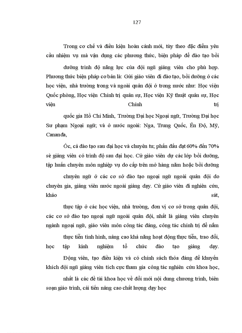 image for page Công tác tuyển chọn đầu vào, công tác lãnh đạo, chỉ đạo; tổ chức thực hiện quá trình đào tạo, nội dung chương trình kế hoạch; hình thức, biện pháp đào tạo, rèn luyện học viên.