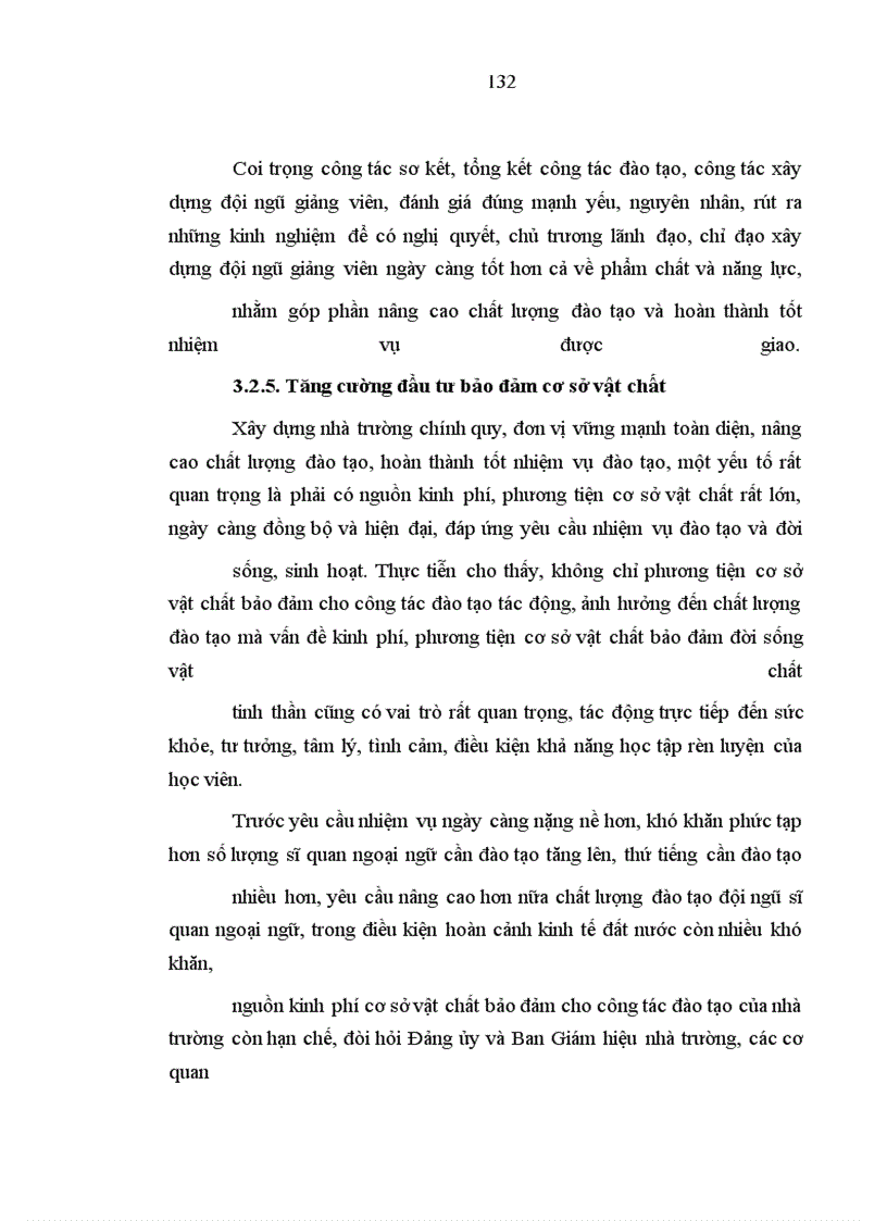 image for page Công tác tuyển chọn đầu vào, công tác lãnh đạo, chỉ đạo; tổ chức thực hiện quá trình đào tạo, nội dung chương trình kế hoạch; hình thức, biện pháp đào tạo, rèn luyện học viên.